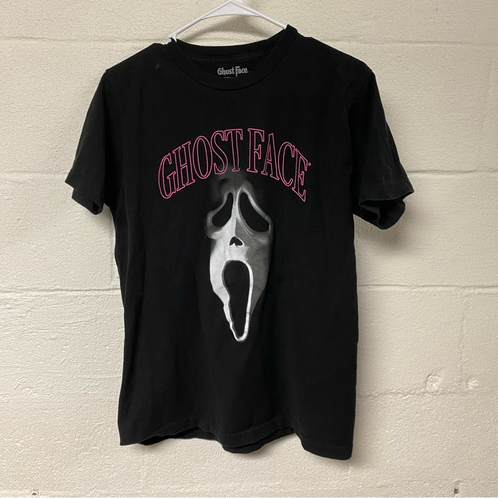 Ghost Face Halloween Short Sleeve Tee Shirt Size Medium